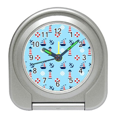 Sailing The Bay Desk Alarm Clock from ArtsNow.com Front