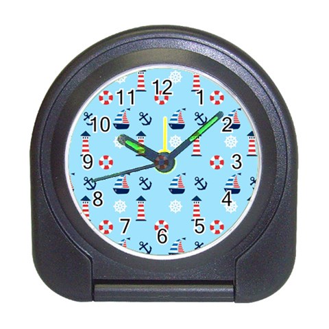 Sailing The Bay Desk Alarm Clock from ArtsNow.com Front