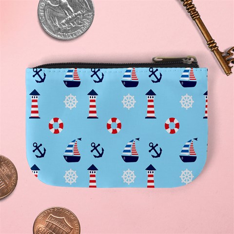 Sailing The Bay Coin Change Purse from ArtsNow.com Back