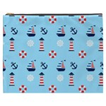 Sailing The Bay Cosmetic Bag (XXXL)