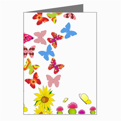 Butterfly Beauty Greeting Card from ArtsNow.com Left