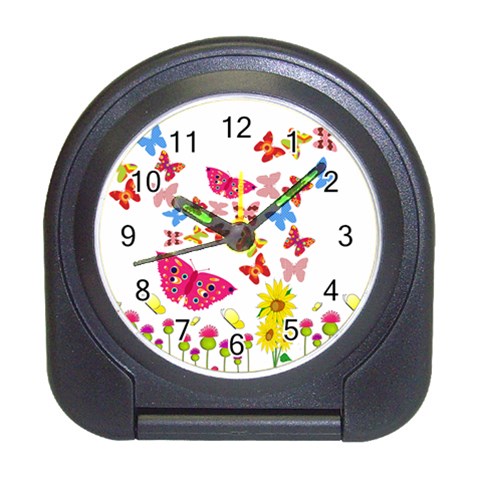 Butterfly Beauty Desk Alarm Clock from ArtsNow.com Front