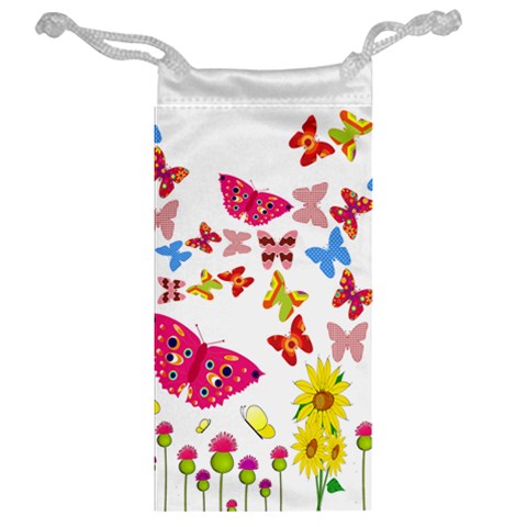 Butterfly Beauty Jewelry Bag from ArtsNow.com Back