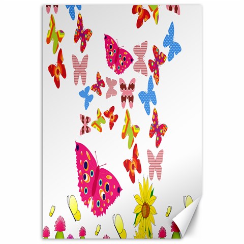 Butterfly Beauty Canvas 12  x 18  (Unframed) from ArtsNow.com 11.88 x17.36  Canvas - 1