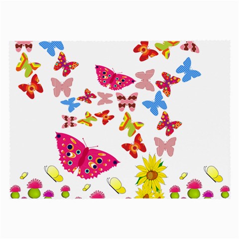 Butterfly Beauty Glasses Cloth (Large, Two Sided) from ArtsNow.com Front