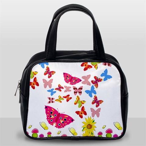 Butterfly Beauty Classic Handbag (One Side) from ArtsNow.com Front