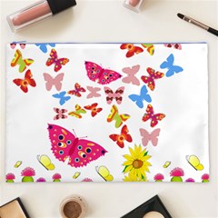 Butterfly Beauty Cosmetic Bag (XXL) from ArtsNow.com Front