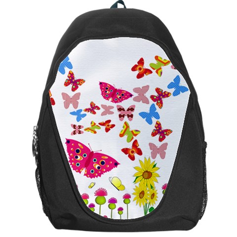 Butterfly Beauty Backpack Bag from ArtsNow.com Front