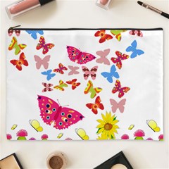 Butterfly Beauty Cosmetic Bag (XXXL) from ArtsNow.com Front