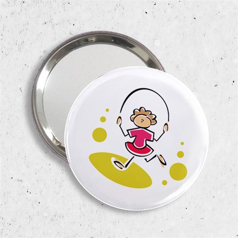 Girl Jumping Rope 2.25  Handbag Mirror from ArtsNow.com Front