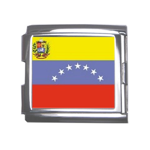 venezuela Mega Link Italian Charm (18mm) from ArtsNow.com Front