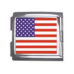 united%20states Mega Link Italian Charm (18mm)