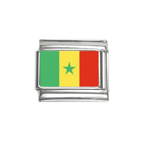 senegal Italian Charm (9mm) from ArtsNow.com Front