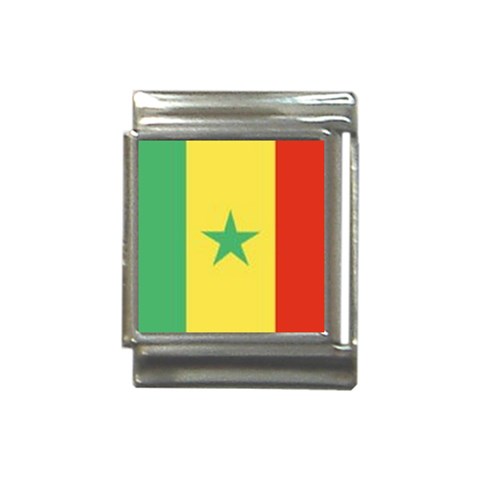 senegal Italian Charm (13mm) from ArtsNow.com Front