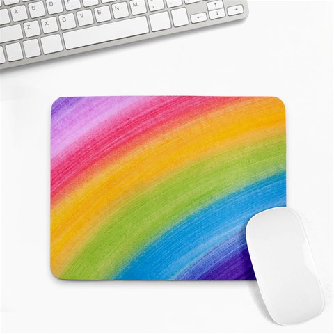 Acrylic Rainbow Small Mouse Pad (Rectangle) from ArtsNow.com Front