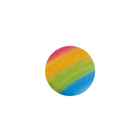 Acrylic Rainbow 1  Mini Button from ArtsNow.com Front