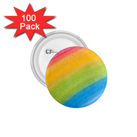 Acrylic Rainbow 1.75  Button (100 pack) from ArtsNow.com Front