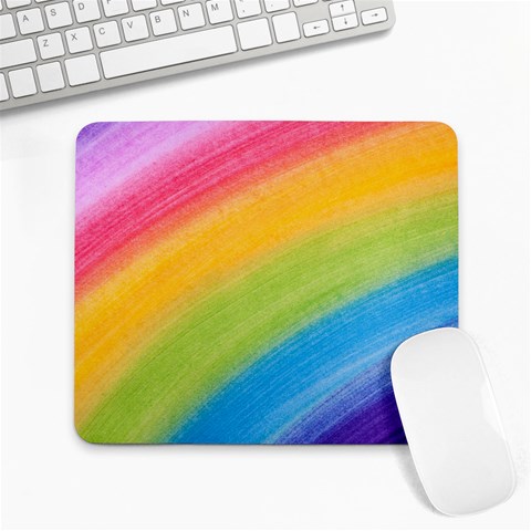 Acrylic Rainbow Large Mouse Pad (Rectangle) from ArtsNow.com Front