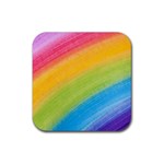 Acrylic Rainbow Drink Coaster (Square)