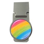 Acrylic Rainbow Money Clip (Round)