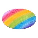 Acrylic Rainbow Magnet (Oval)