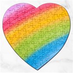 Acrylic Rainbow Jigsaw Puzzle (Heart)