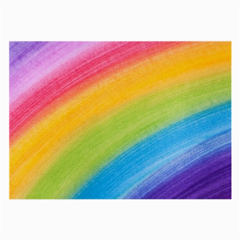 Acrylic Rainbow Glasses Cloth (Large, Two Sided) from ArtsNow.com Front