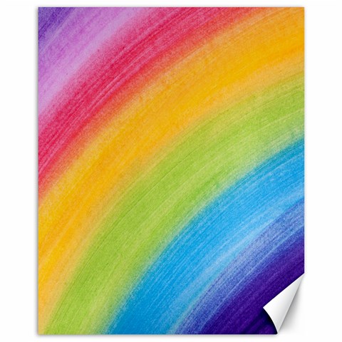 Acrylic Rainbow Canvas 11  x 14  (Unframed) from ArtsNow.com 10.95 x13.48  Canvas - 1