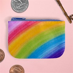 Acrylic Rainbow Coin Change Purse from ArtsNow.com Front