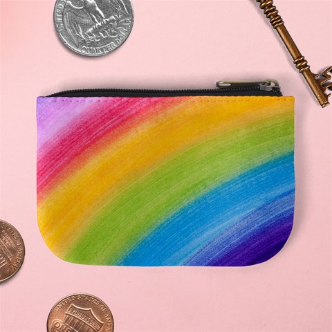 Acrylic Rainbow Coin Change Purse from ArtsNow.com Back