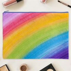 Acrylic Rainbow Cosmetic Bag (XXXL) from ArtsNow.com Front