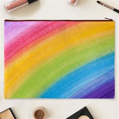 Acrylic Rainbow Cosmetic Bag (XXXL) from ArtsNow.com Back