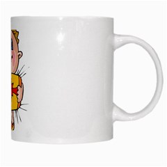 Happy Blue Eyed Boy White Mug from ArtsNow.com Right