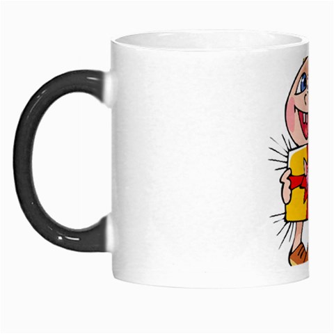 Happy Blue Eyed Boy Morph Mug from ArtsNow.com Left