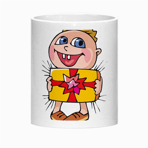 Happy Blue Eyed Boy Morph Mug from ArtsNow.com Center