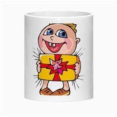 Happy Blue Eyed Boy Morph Mug from ArtsNow.com Center