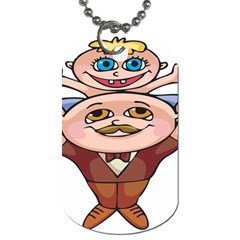 Father and Son Dog Tag (Two Sides) from ArtsNow.com Back