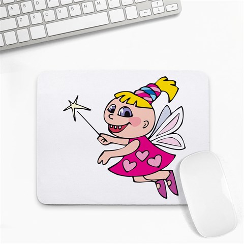 Happy Fairy Girl Small Mousepad from ArtsNow.com Front