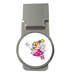 Happy Fairy Girl Money Clip (Round)