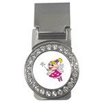 Happy Fairy Girl Money Clip (CZ)