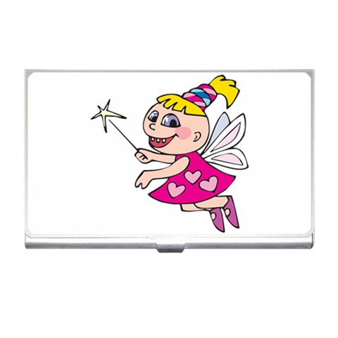 Happy Fairy Girl Business Card Holder from ArtsNow.com Front