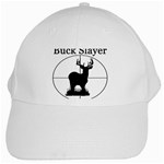 Buck Slayer White Cap