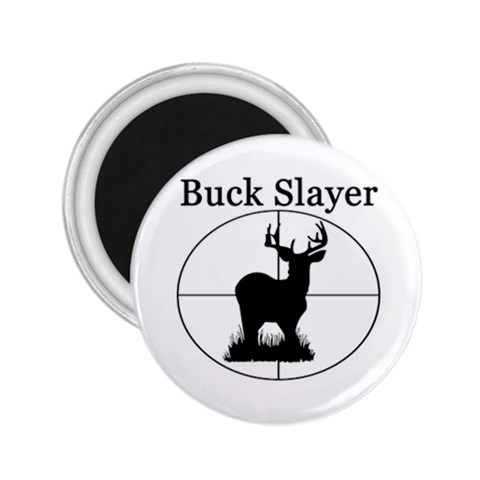 Buck Slayer 2.25  Magnet from ArtsNow.com Front