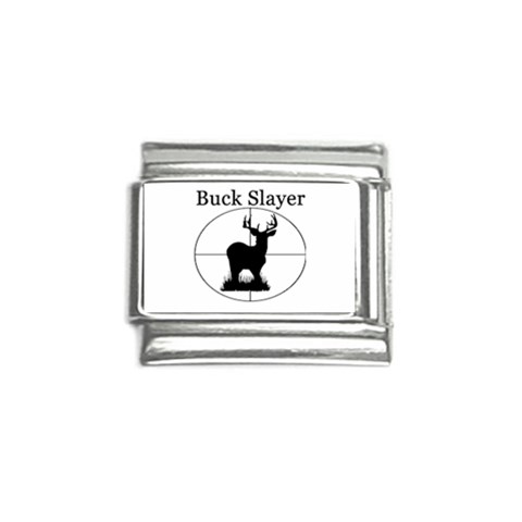 Buck Slayer Italian Charm (9mm) from ArtsNow.com Front