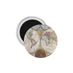 1794 World Map 1.75  Button Magnet