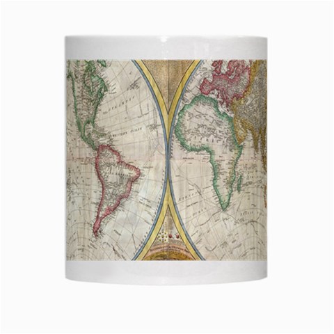 1794 World Map White Coffee Mug from ArtsNow.com Center