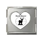 Buck Slayer Mega Link Heart Italian Charm (18mm)