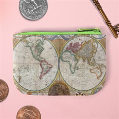 1794 World Map Coin Change Purse from ArtsNow.com Back