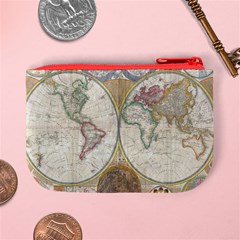 1794 World Map Coin Change Purse from ArtsNow.com Back