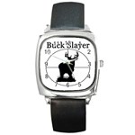 Buck Slayer Square Metal Watch